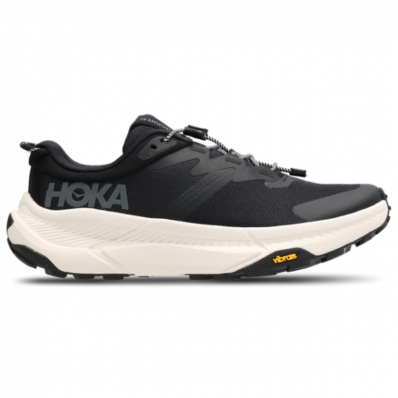HOKA Women's Transport Hiking Shoes in Black/Alabaster - 1123154-BKLB
