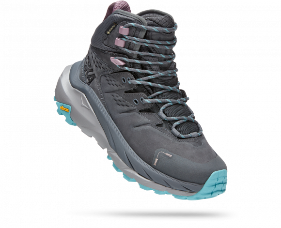 HOKA Women's Kaha 2 GORE-TEX Hiking Shoes in Castlerock/Coastal Shade - 1123156-CCSH