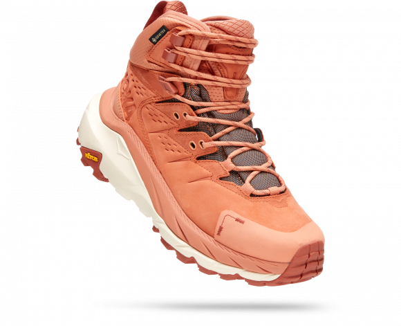HOKA Women's Kaha 2 GORE-TEX Hiking Shoes in Sun Baked/Baked Clay - 1123156-SBBCL