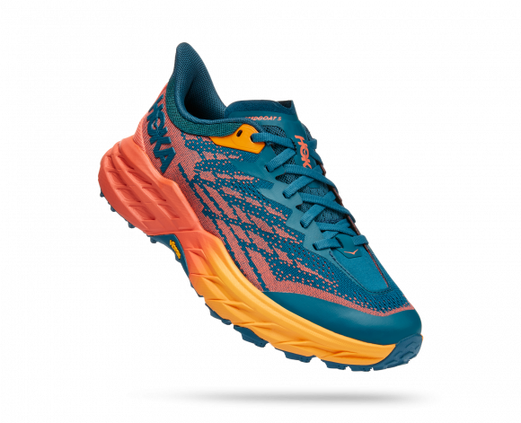 HOKA Speedgoat 5 Chaussures pour Femme en Blue Coral Taille 42 2/3 | Trail - 1123158-BCCML-10B