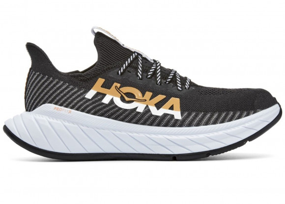HOKA Carbon X 3 Chaussures de Route pour Hommes en Black/White - 1123192-BWHT
