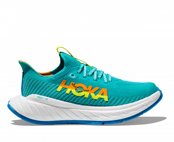 HOKA Women's Carbon X 3 Running Shoes in Cepr - 1123193-CEPR