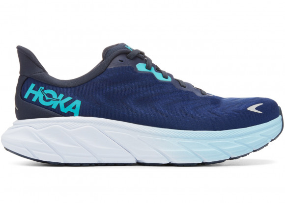 HOKA Arahi 6 Chaussures pour Homme en Outer Space/Bellwether Blue | Route - 1123194-OSBB
