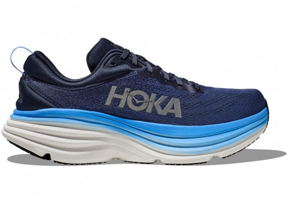 HOKA Bondi 8 Chaussures pour Homme en Outer Space/All Aboard | Route - 1123202-OSAA