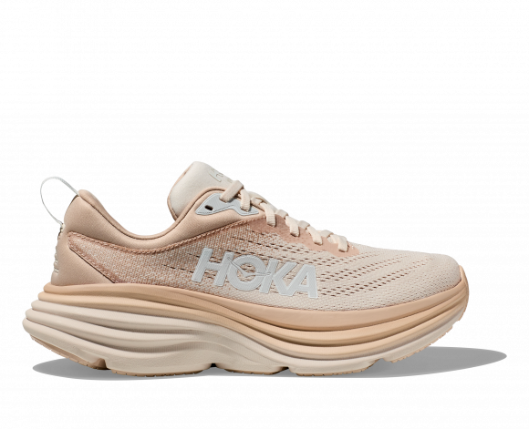 HOKA Bondi 8 Schuhe für Herren in Shifting Sand/Eggnog | Straße - 1123202-SSEG