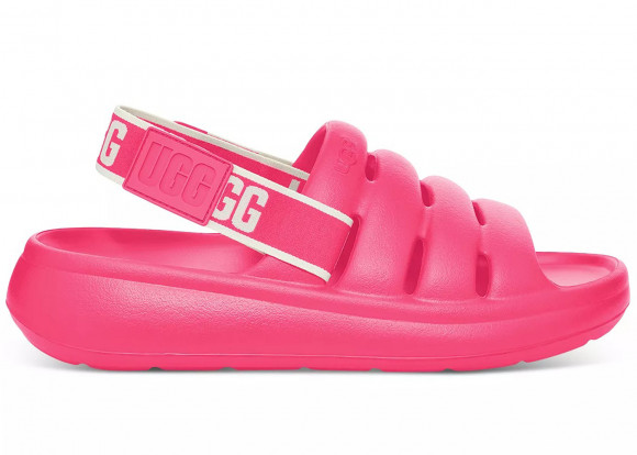 UGG Sport Yeah - Women's Slides - Hot Pink / Pink - 1126811-TYPN