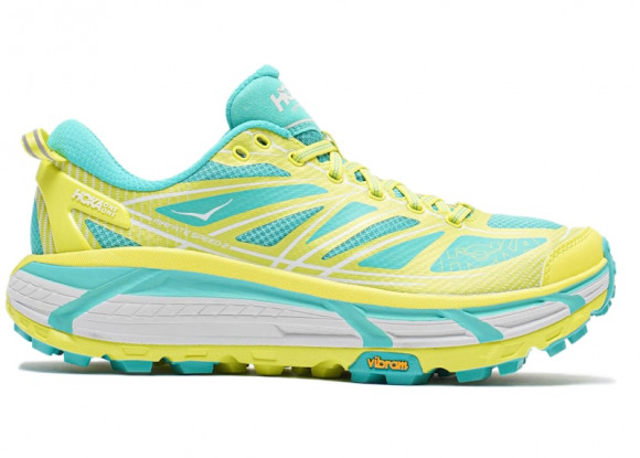 HOKA Mafate Speed 2 Lifestyle Shoes in Hoka Citrus/Electric Aqua - 1126851-HCT