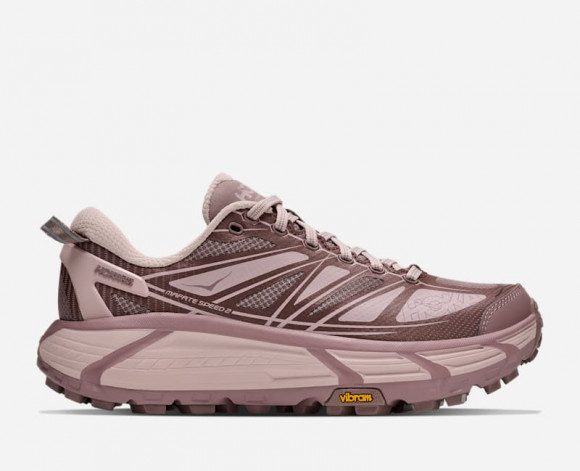 HOKA Mafate Speed 2 Lifestyle Shoes in Pink Opal/Quartzite - 1126851-PQR