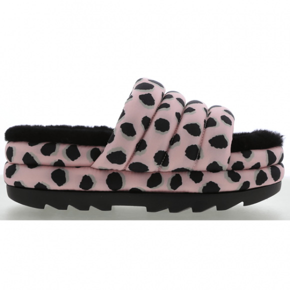 UGG Puft Slide Cheetah Print - Femme Chaussures - 1127074-PLSP