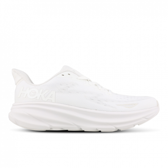 HOKA Men's Clifton 9 Running Shoes in White - 1127895-WWH