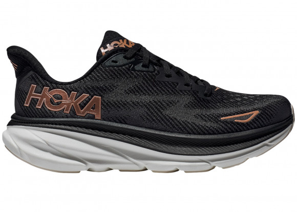 HOKA Women's Clifton 9 Running Shoes in Vanilla/Astral