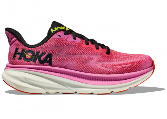 HOKA anacapa Women's Clifton 9 Running Shoes in Raspberry/Strawberry - 1127896-RSRW