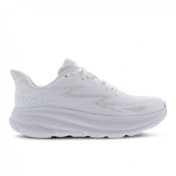HOKA Women's Clifton 9 Running Shoes in White - 1127896-WWH