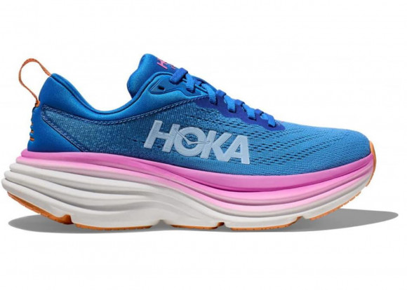 HOKA focus Bondi 8 Chaussures pour Femme en Coastal Sky/All Aboard | Route - 1127952-CSAA