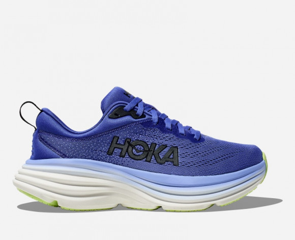 HOKA Women's Bondi 8 Shoes in Stellar Blue/Cosmos - 1127952-SCS