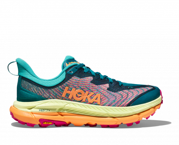HOKA Women's Mafate Speed 4 Running Shoes in Deep Lake/Ceramic - 1131056-DLCR
