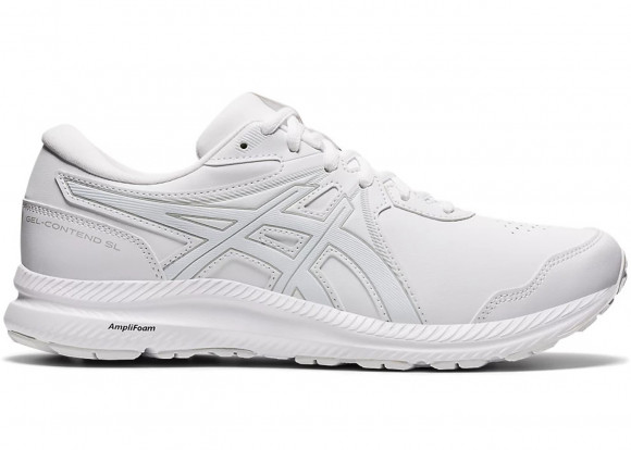 ASICS Gel Contend SL 'White Grey' White/White Marathon Running Shoes/Sneakers 1131A049-100 - 1131A049-100
