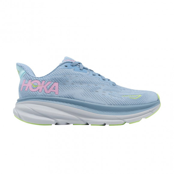 HOKA Wmns Clifton 9 Wide 'Dusk Pink Twilight' | Blue | Women's Size 6 - 1132211-DNK