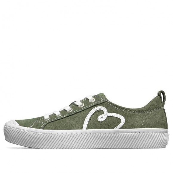 (WMNS) Skechers Bobs B Wild Canvas Shoe Green - 113303-OLV