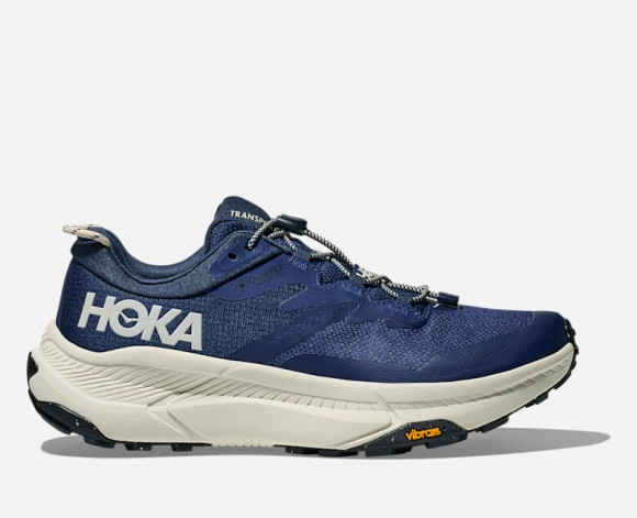 HOKA Transport GORE-TEX Chaussures pour Homme en Midnight Blue/Truffle Salt | Randonnée - 1133957F-MFF
