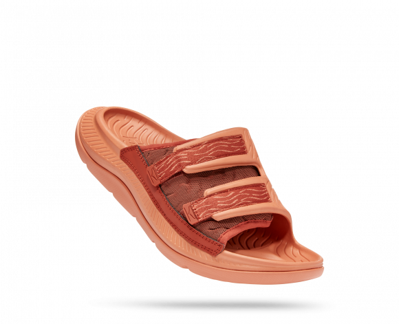 HOKA Ora Luxe Shoes in Sun Baked/Baked Clay - 1134150-SBBCL