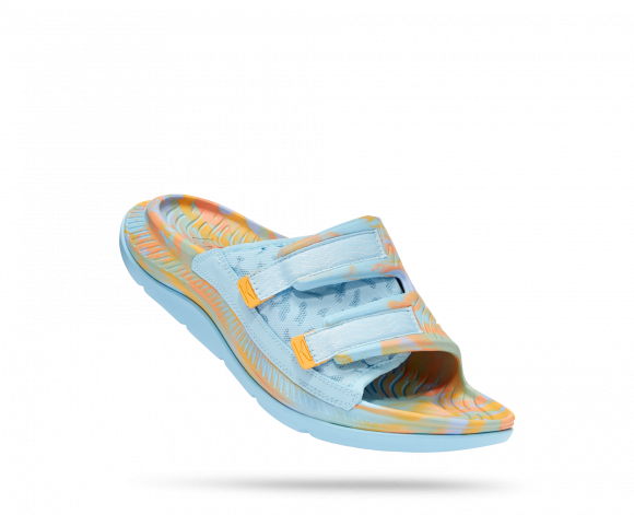 HOKA Ora Luxe in Summer Song/Amber Yellow Größe 34 2/3 - 1134150-SSAY