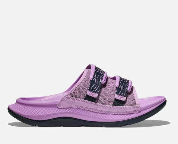 HOKA Ora Luxe Sandal in Violet Bloom/Outerspace - 1134150-VBOT