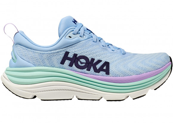 HOKA Women's Gaviota 5 Running Shoes in Airy Blue/Sunlit Ocean - 1134235-ABSO