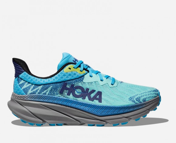 HOKA Men's Challenger 7 Running Shoes in Swim Day/Cloudless - 1134497-SDY