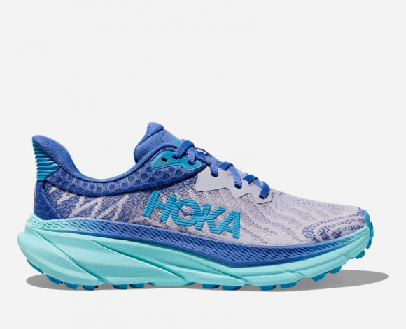 HOKA Challenger 7 Chaussures pour Femme en Ether/Cosmos | Route - 1134498-ERC
