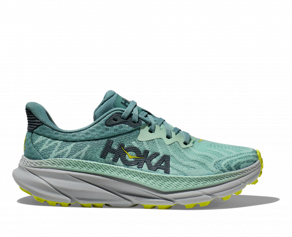 HOKA Women's Challenger 7 Running Shoes in Mist Green/Trellis - 1134498-MGTR