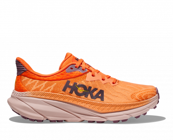 HOKA Women's Challenger 7 Running Shoes in Mock Orange/Vibrant Orange - 1134498-MOVO