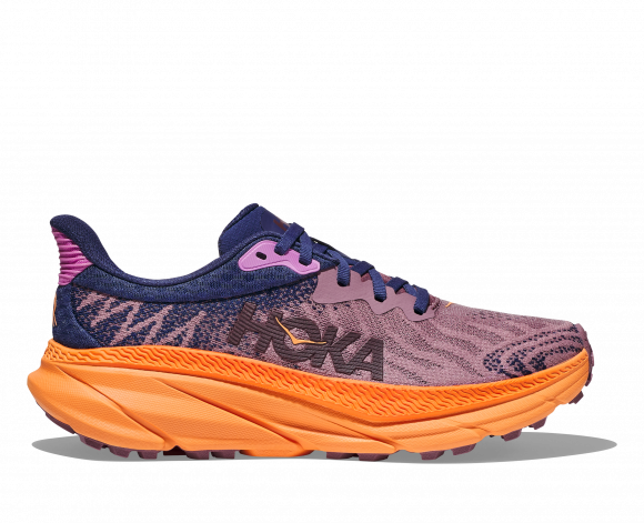 HOKA Women's Challenger 7 Running Shoes in Wistful Mauve/Cyclamen - 1134498-WMCY