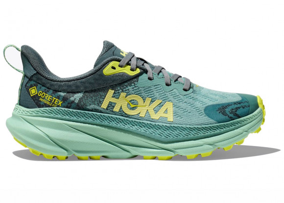 HOKA Women's Challenger 7 GORE-TEX Hiking Shoes in Tbgrn - 1134502-TBGRN