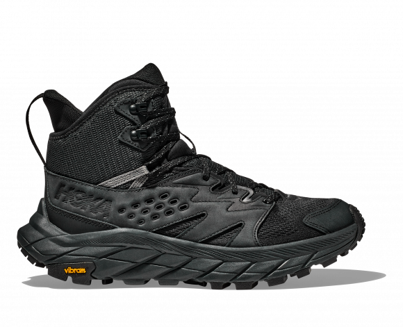 HOKA Men's Anacapa Breeze Mid Hiking Shoes in Black - 1134505-BBLC