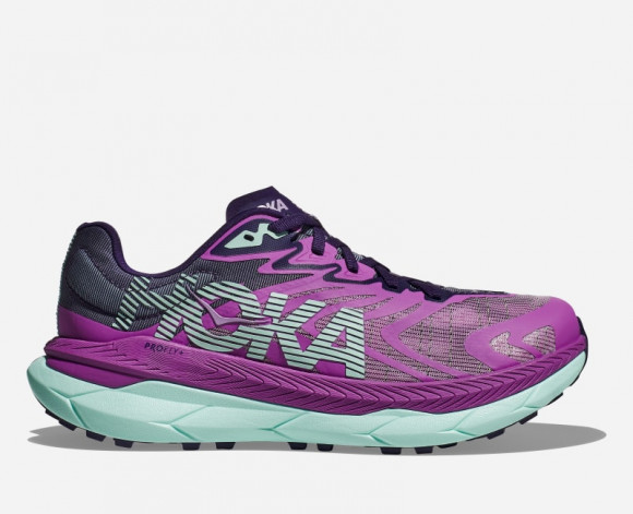 HOKA Women's Tecton X 2 All-Terrain Running Shoes in Orchid Flower/Night Sky - 1134507-OFNS