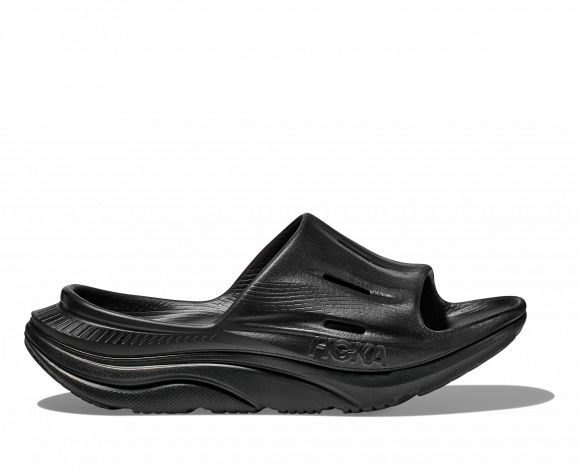 HOKA Ora Recovery Slide 3 Chaussures en Black | Sport Et Fitness - 1135061-BBLC