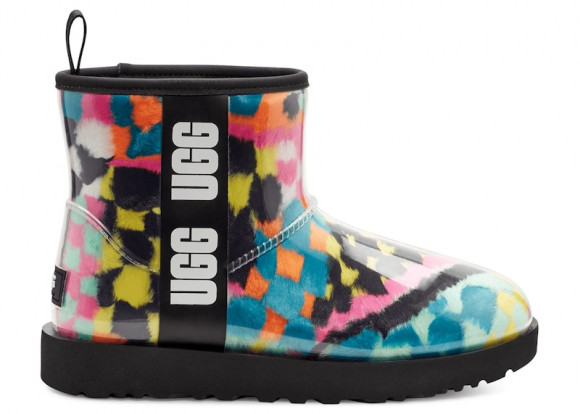 (WMNS) UGG Classic Clear Mini Boot Checks 'Black Multi' - 1135530-BLKM