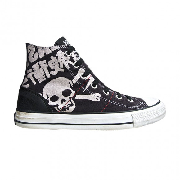 Converse The Clash x Chuck Taylor All Star High 'Revolution Rock Pack - Black Skull' | Men's Size 9 - 113998