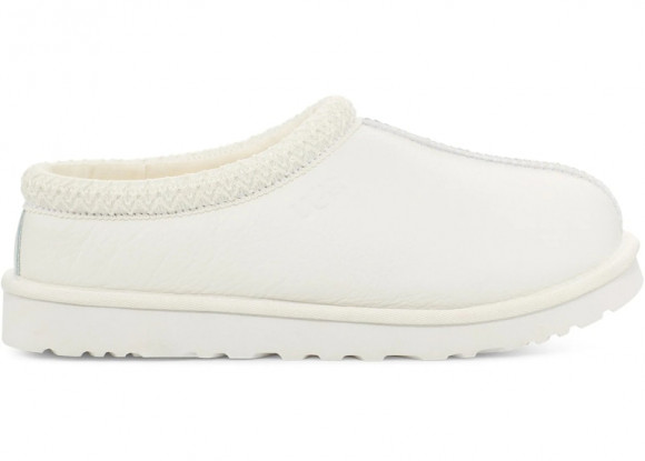 Tasman Leather Slipper 'White' - 1140930-WHWH