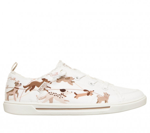 Skechers Women's BOBS B Cute 2.0 - Pup Stroll Sneaker in White - 114119