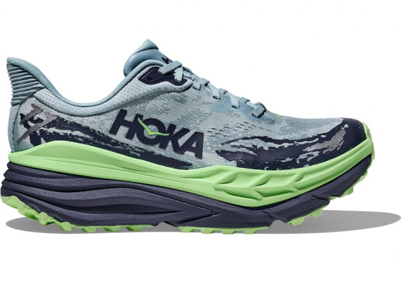 HOKA Men's Stinson 7 Trail Shoes in Druzy/Anchor - 1141530-DYN
