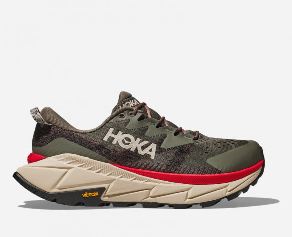 HOKA Men's Skyline-Float X Running Shoes in Slate/Oat Milk - 1141610-STTM