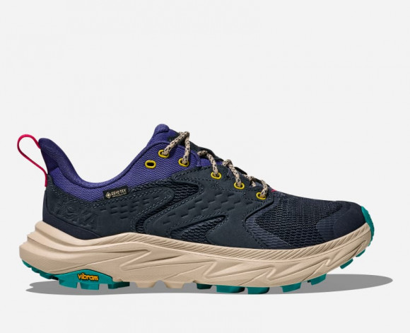 HOKA Women's Anacapa 2 Low GORE-TEX Hiking Shoes in Varsity Navy/Mountain Iris - 1142830F-VMN