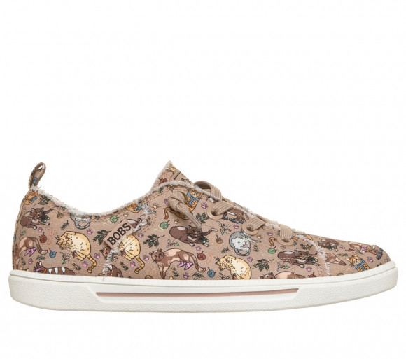 Skechers Women's BOBS B Cute 2.0 - Kitten Kicks Sneaker in Taupe - 114291