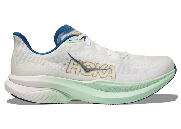 HOKA Men's Mach Road Running Shoes in Frost/Gold