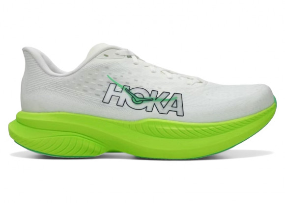 Hoka One One Mach 6 White Neon Lime - 1147790-WNL