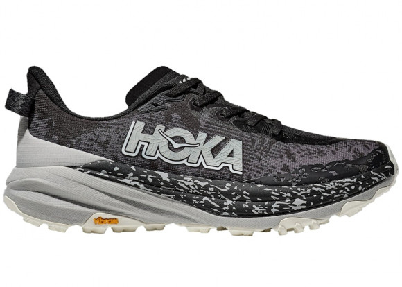 HOKA Men's Speedgoat 6 Trail Shoes in Black/Stardust - 1147791-BKSTR