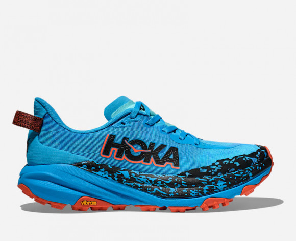 HOKA Women's Speedgoat 6 Trail Shoes in Skyward Blue/Cielo Blue - 1147811-SKYW