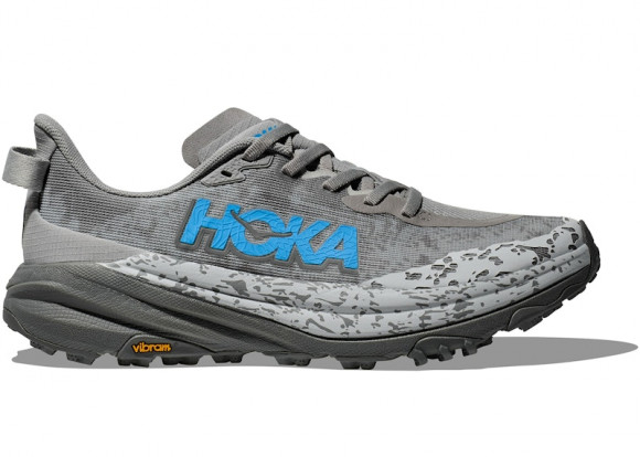 HOKA Women's Speedgoat 6 Trail Shoes in Stellar Grey/Asteroid - 1147811-SYST